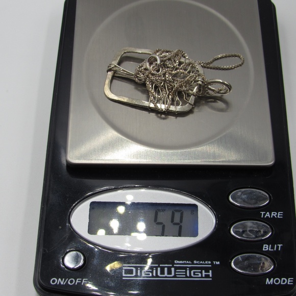 Vintage 18" Sterling Silver Tree Of Life Necklace - Picture 4 of 4